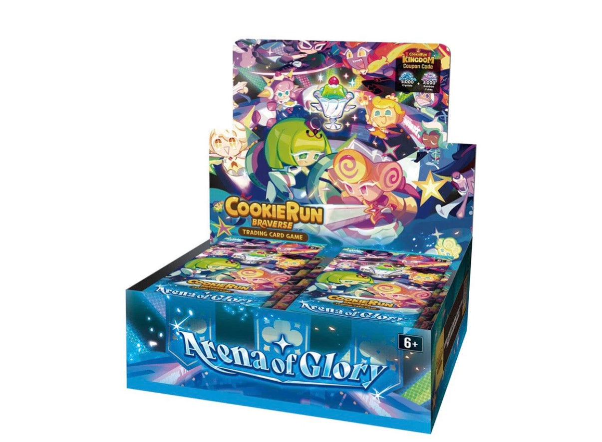 CookieRun: Braverse TCG – Arena of Glory Booster Box (28 Packs)