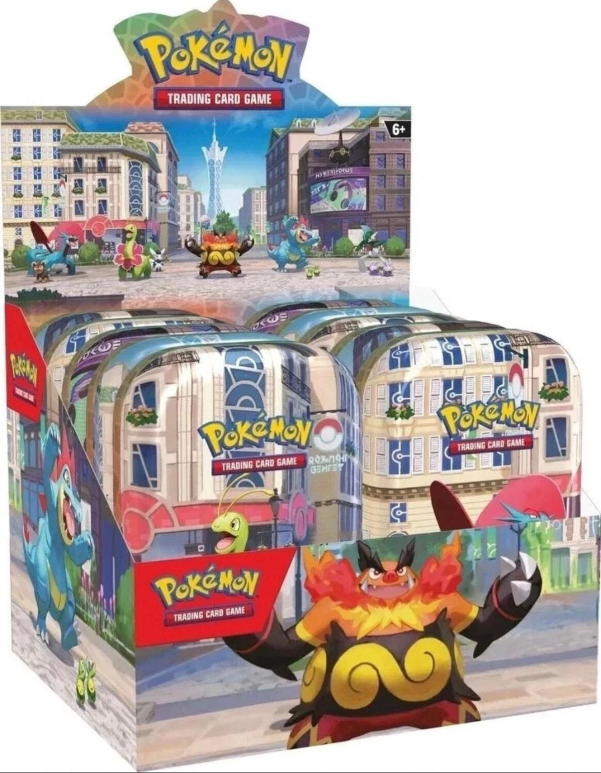 Pokemon TCG: Lumiose City Mini Tin Display