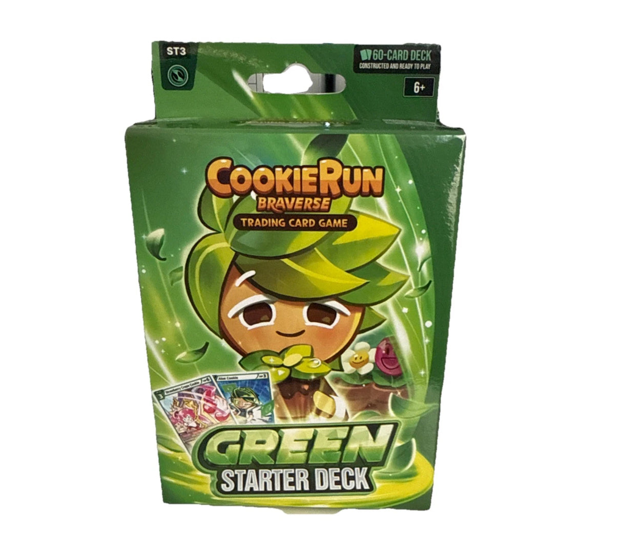 CookieRun TCG: Age of Heroes and Kingdoms booster display and 1 Starter Decks Bundle