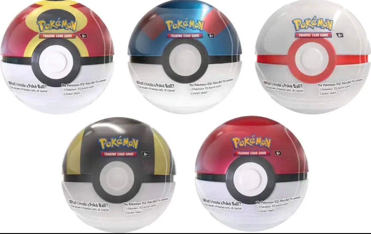 Pokémon Pokeball Tin 4Q25 edition - Random Selection