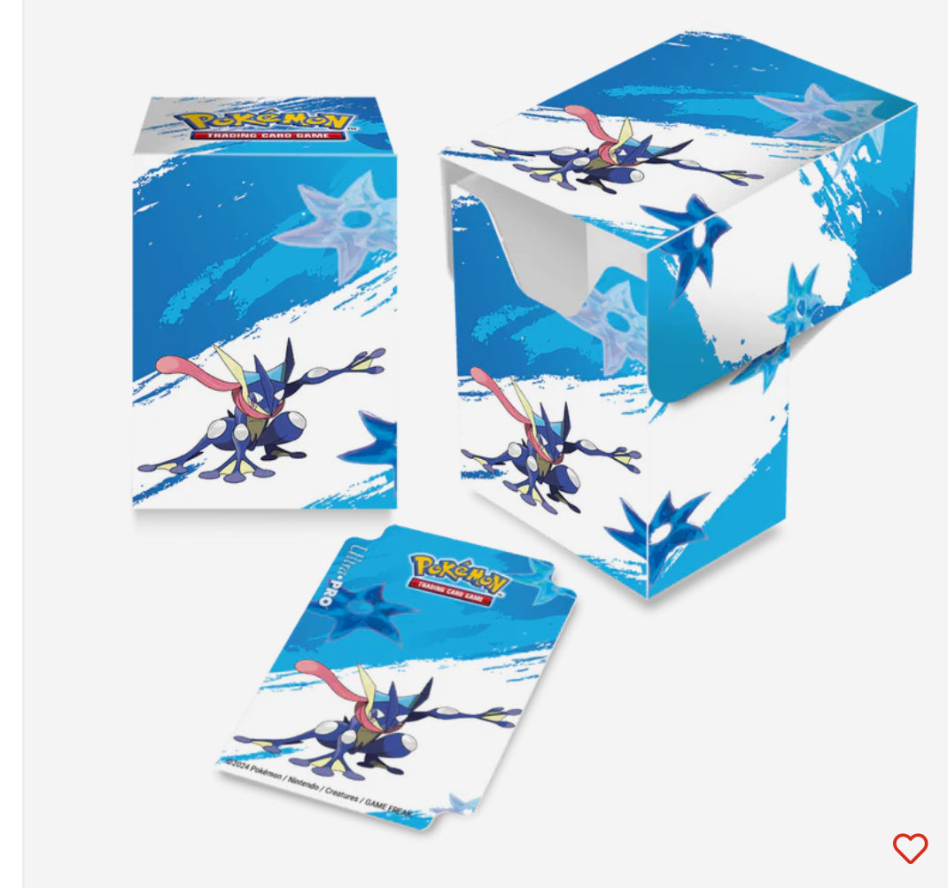 Greninja Full-View Deck Box for Pokmon CollectTCG Greninja Full-View Deck Box for Pokmon CollectTCG