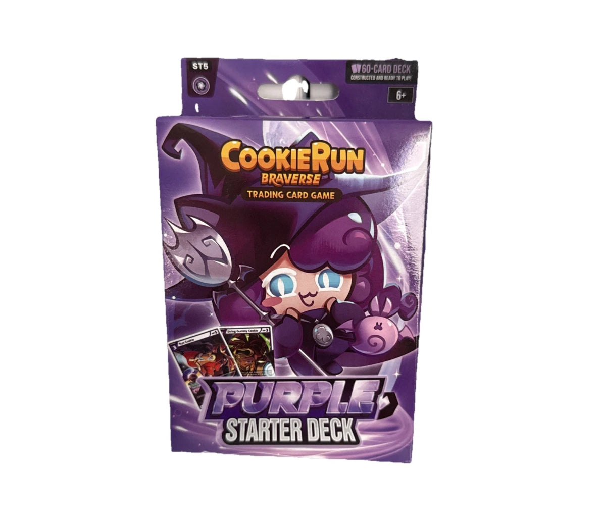 CookieRun TCG: Age of Heroes and Kingdoms booster display and 1 Starter Decks Bundle