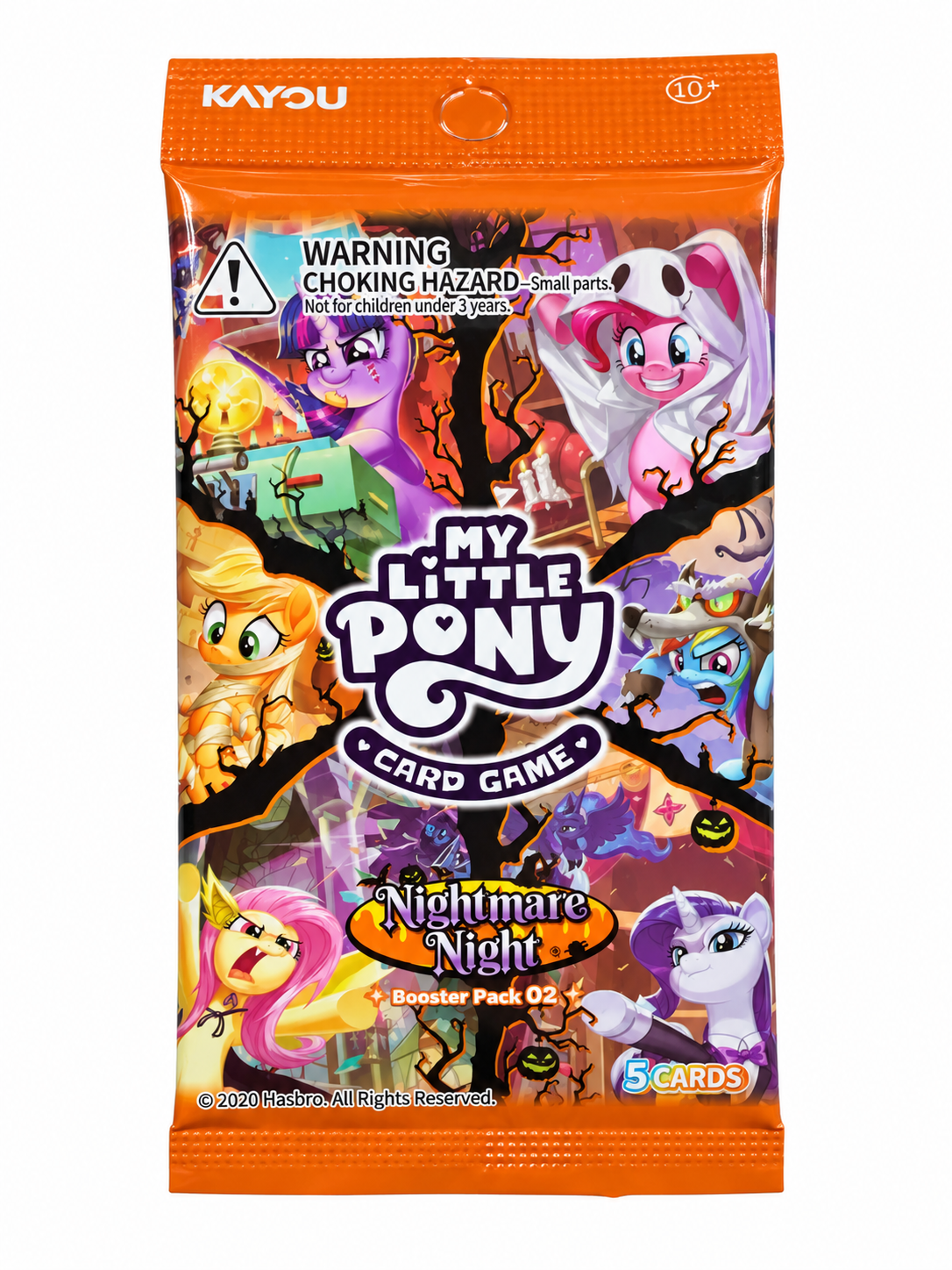 My Little Pony TCG Nightmare Night Booster Pack 02 — 5 Cards