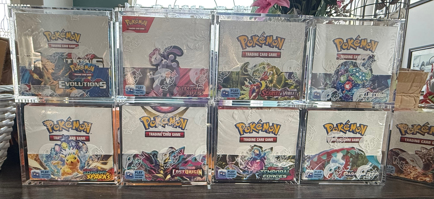 Premium Pokémon Booster Box Display Case