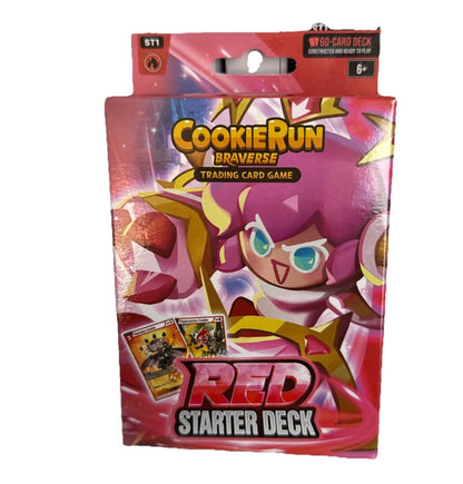 CookieRun TCG:  Age of Heroes and Kingdoms booster display and 1 Starter Decks Bundle