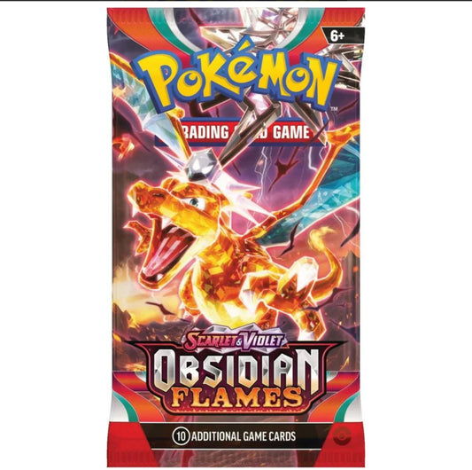 Pokémon Scarlet & Violet Obsidian Flames Booster Pack