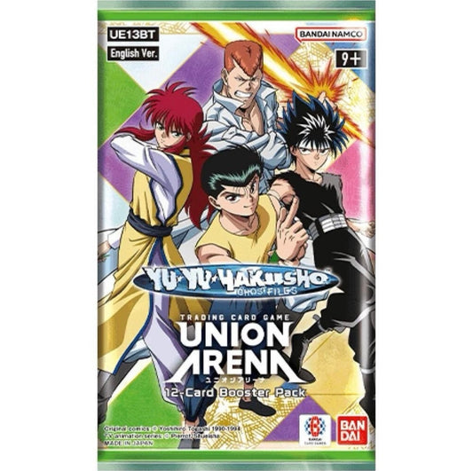 Union Arena English TCG - Yu Yu Hakusho: Ghost Files UE13BT - BOOSTER PACK