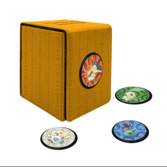 Ultra Pro - Pokemon Alcove Click Johto: Store 100 Double-Sleeved Cards