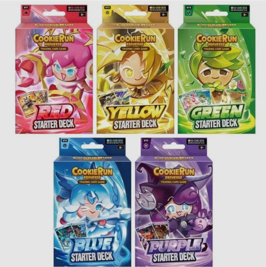CookieRun TCG starter decks