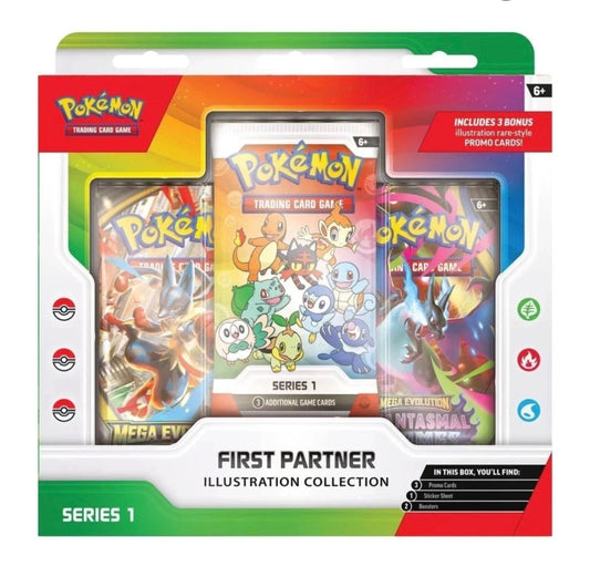 Pokemon TCG First Partner Illustration Collection Series 1
