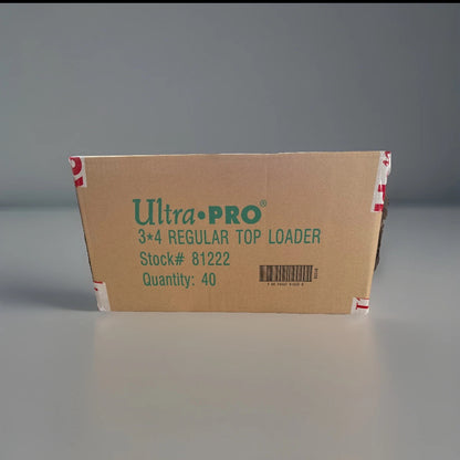 Ultra Pro 3x4 Toploader sealed case. 1000 total count- 40 packs