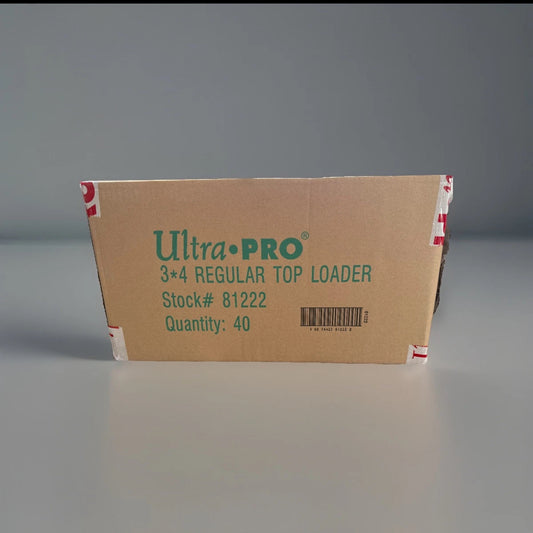 Ultra Pro 3x4 Toploader sealed case. 1000 total count- 40 packs