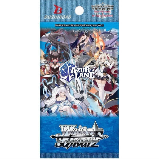 Azur Lane Vol 2 Booster Pack Weiss Schwarz English