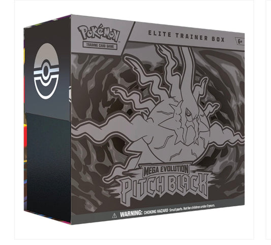 Pokemon Mega Evolutions Pitch Black (ME5) Elite Trainer Box (ETB)