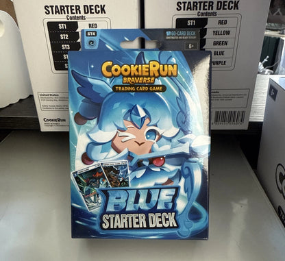 CookieRun TCG:  Age of Heroes and Kingdoms booster display and 1 Starter Decks Bundle