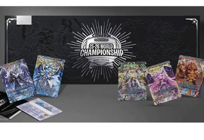 CookieRun TCG 2025-2026 Championships set 1x Beast (black) and 1x Ancient (white)