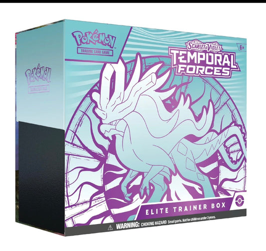 Pokémon Temporal Forces Walking Wake Elite Trainer Box- slight damage - sealed.