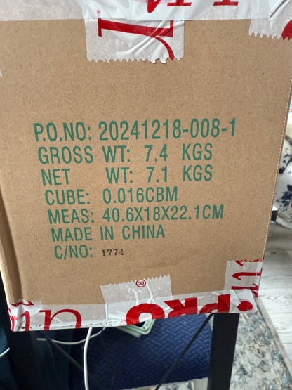 Ultra Pro 3x4 Toploader sealed case. 1000 total count- 40 packs