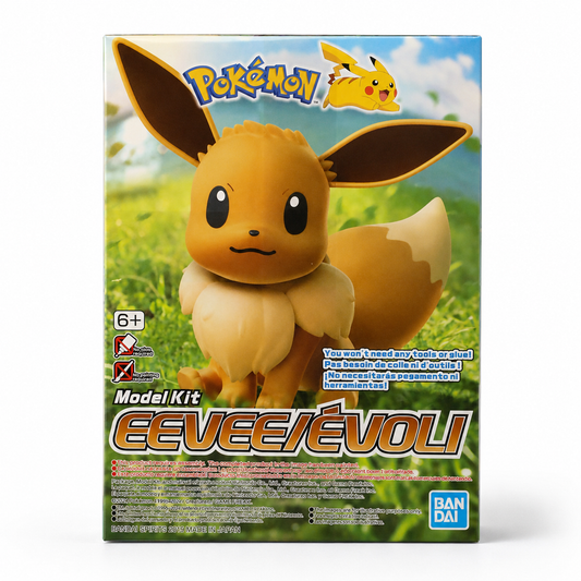 Bandai Pokémon Model Kit Eevee snap-fit model kit