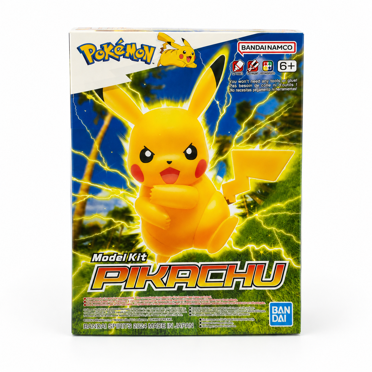 Bandai Pokémon Model Kit Pikachu snap-fit model kit