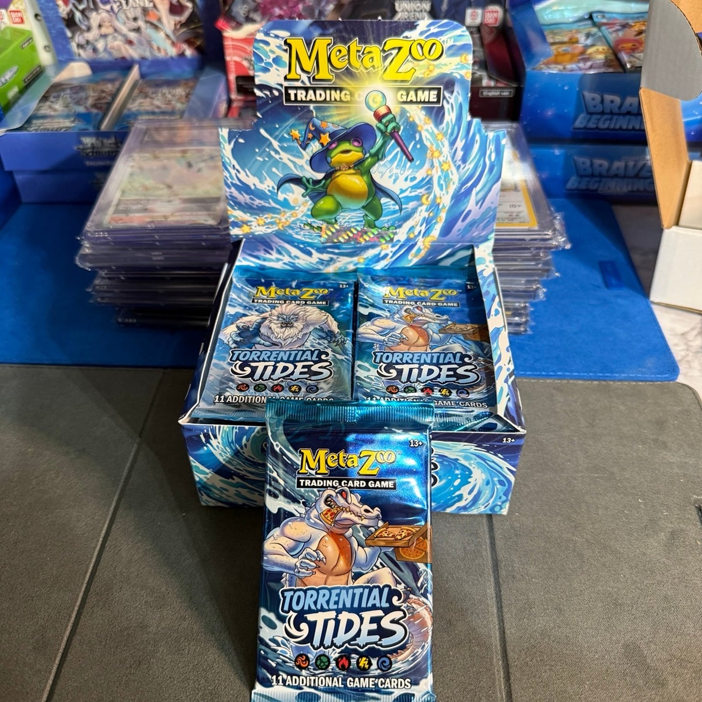 MetaZoo TCG: Torrential Tides Booster Pack – 10 Cards (Official English Edition)