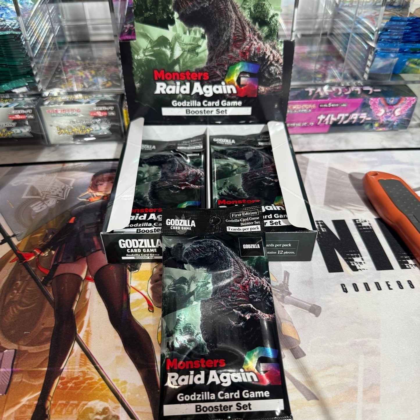 Godzilla TCG G: Monsters Raid Again Sealed Booster Pack English Set 2 BP02 NEW