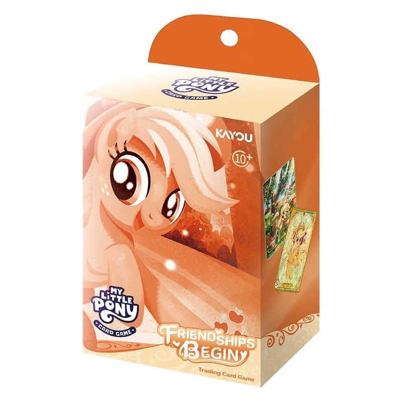 KAYOU My Little Pony TCG Friendships Begin Applejack Starter Deck sealed box