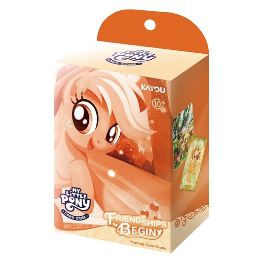 KAYOU My Little Pony TCG Friendships Begin Applejack Starter Deck sealed box