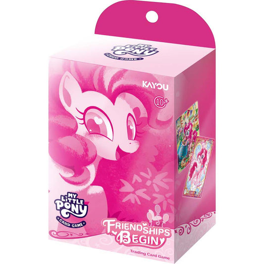 KAYOU My Little Pony TCG Friendships Begin Pinkie Pie Starter Deck sealed box