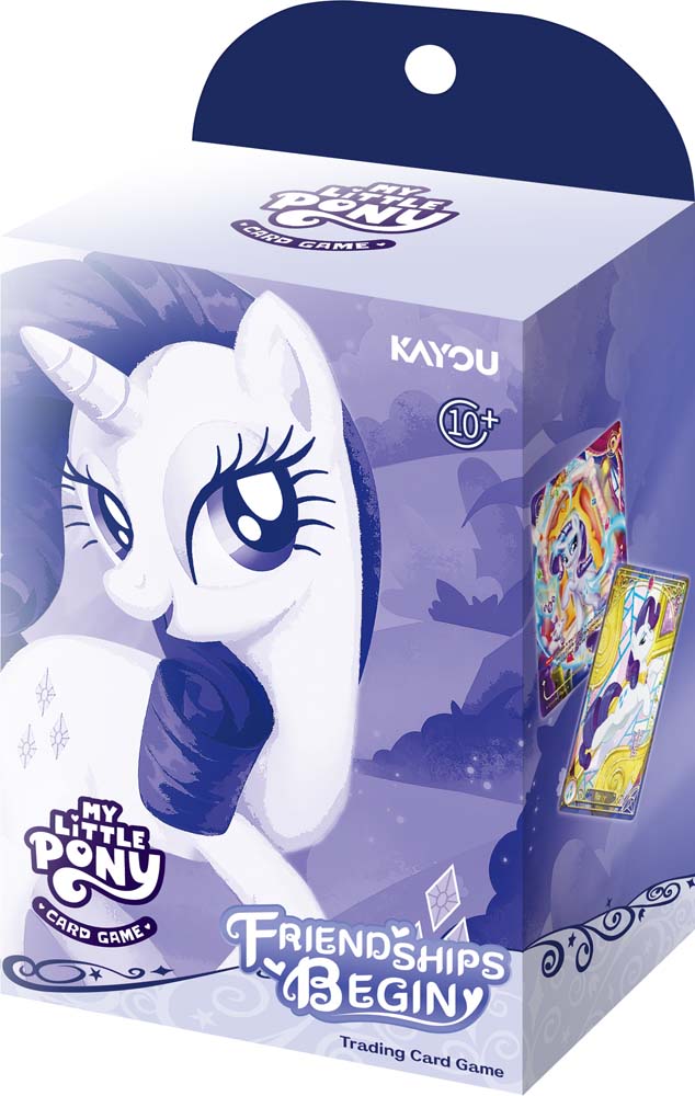 KAYOU My Little Pony TCG Friendships Begin Rarity Starter Deck sealed box