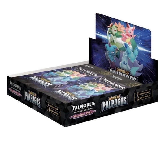 Palworld Official Card Game Dawn of Palpagos Booster Box - 12 Packs