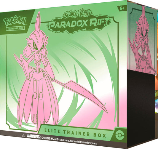 Paradox Rift Elite Trainer Box (Roaring Moon) or (Iron Valiant) Choose 1