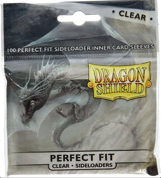 Dragon Shield Perfect Fit Inner Card Sleeves (Clear) Top or Side Loader